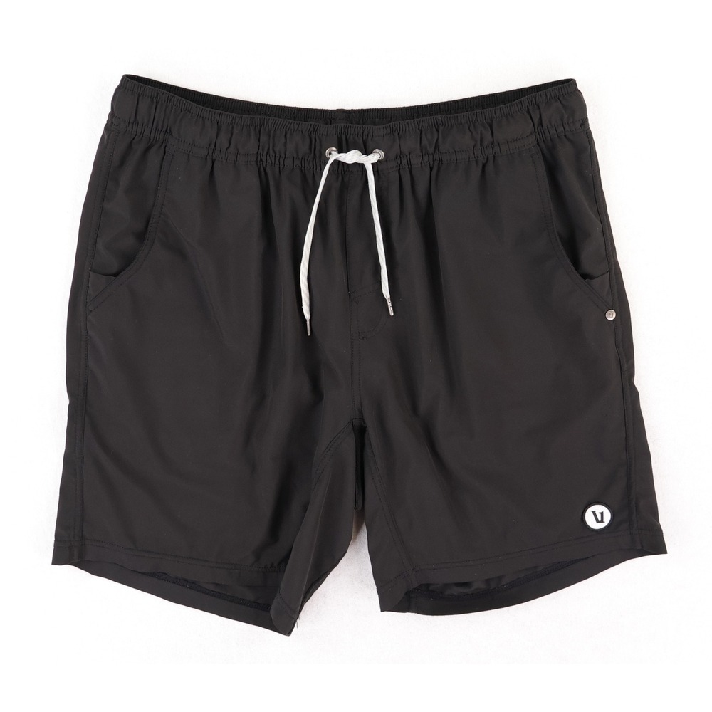 Vuori Kore Shorts Men Large Black 7.5" Lined Athletic Training Gym V302